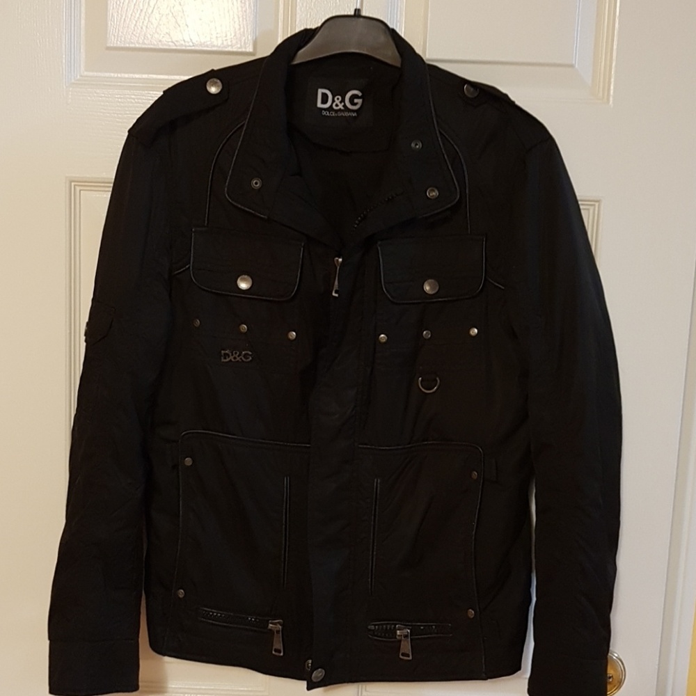 Dolce & Gabbana size 48 medium 100% Cotton Jacket
